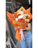 Vip karma turuncu beyaz Soft buket